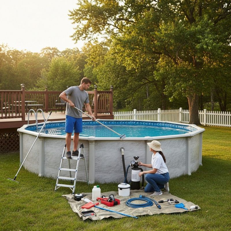 Contact About Above Ground Pool Installation