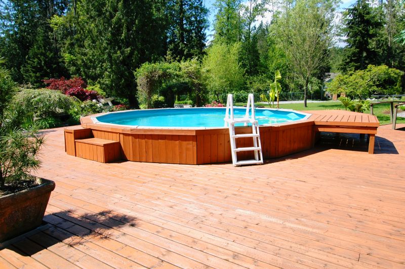 Backyard Pool Setup