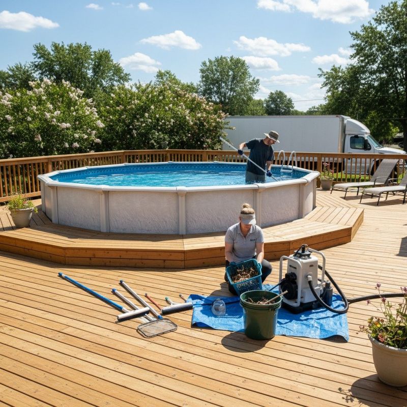 Above Ground Pool Installation